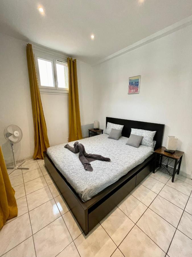 Joli Appartement Spacieux A 3 Min A Pied De La Mer نيس المظهر الخارجي الصورة