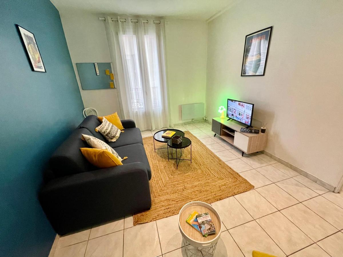 Joli Appartement Spacieux A 3 Min A Pied De La Mer نيس المظهر الخارجي الصورة