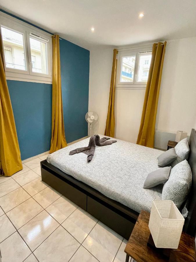 Joli Appartement Spacieux A 3 Min A Pied De La Mer نيس المظهر الخارجي الصورة