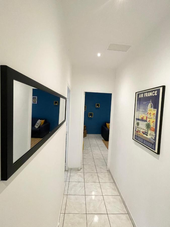 Joli Appartement Spacieux A 3 Min A Pied De La Mer نيس المظهر الخارجي الصورة